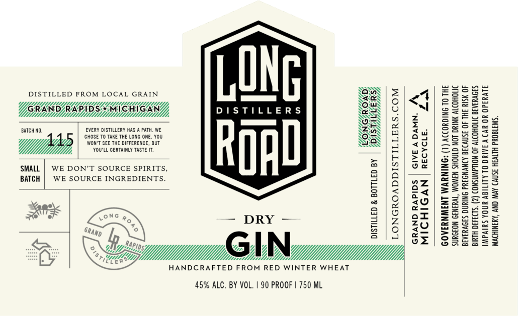 Dry Gin Long Road Distillers