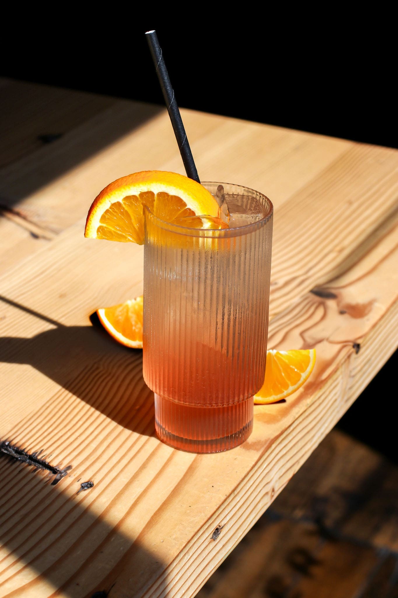 Blood Orange Americano